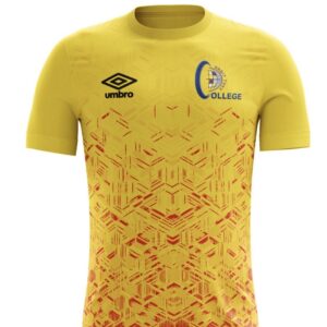 Orbit College Alternate Football Jersey - Yellow & Red Soccer